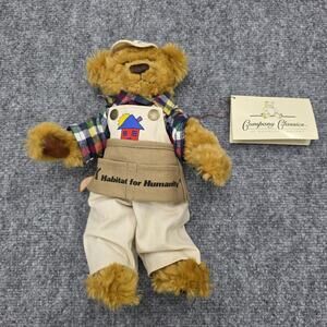 Douglas Company Classics Habitat For Humanity Builder Teddy Bear Plush Stuffed